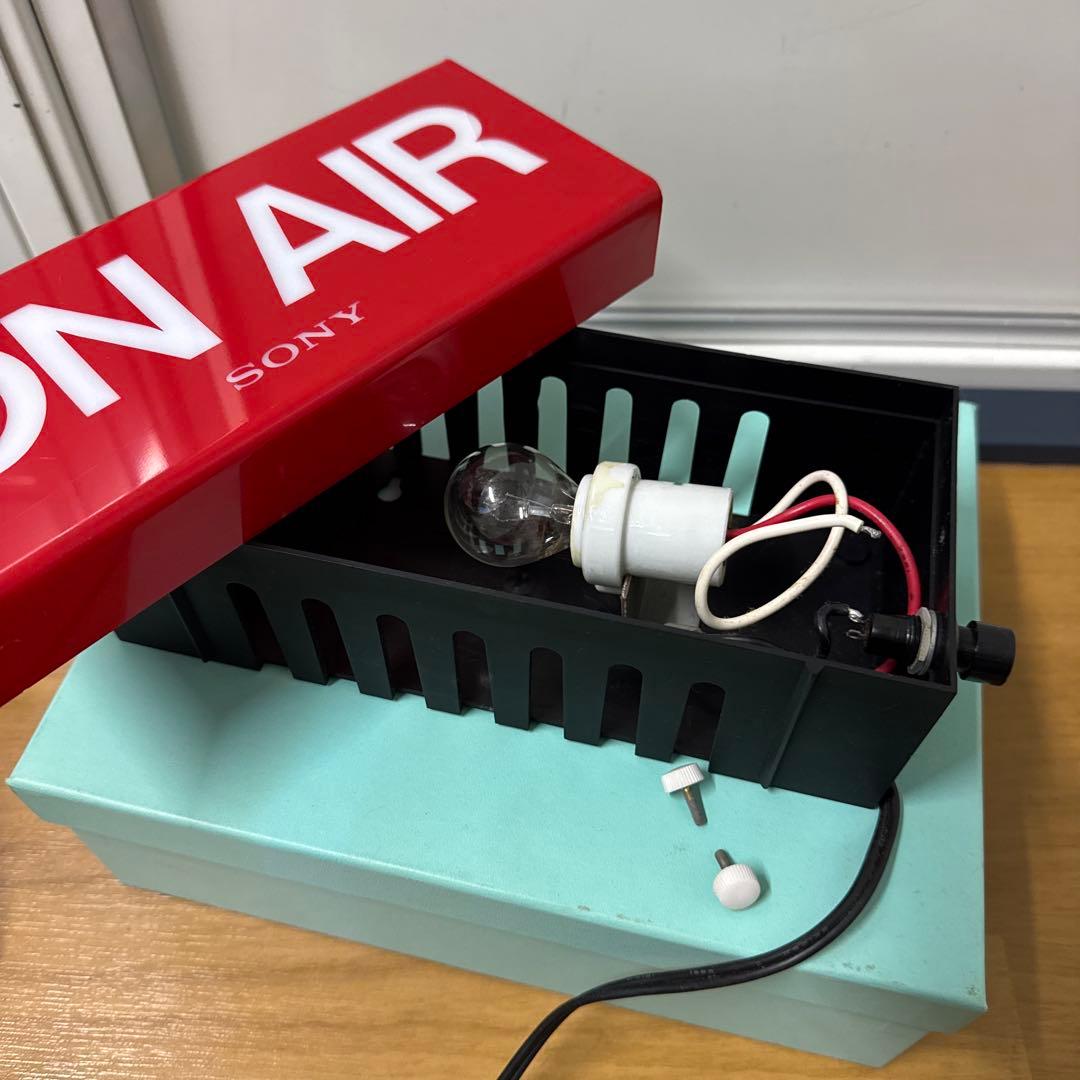 【レア•非売品】SONY ソニー スタジオ ON AIR ライト