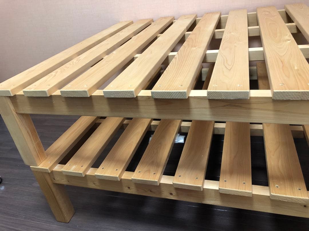 国産檜すのこベッド