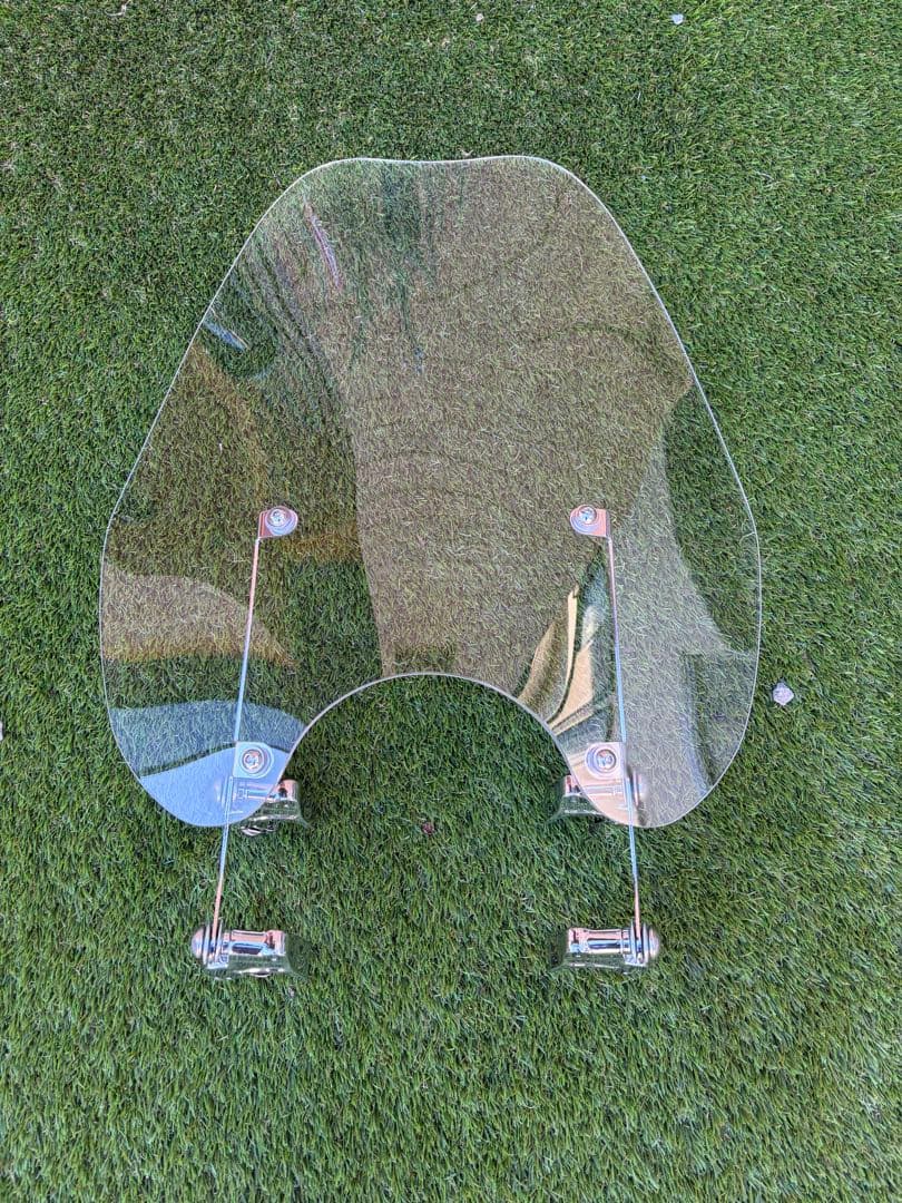 【超美品】ハーレーウィンドシールド39ミリfxr スポーツスター