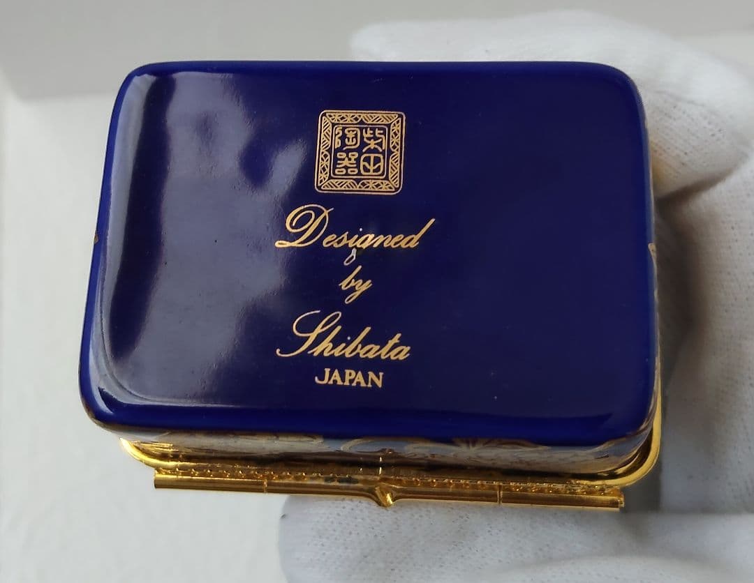 柴田陶器　七宝　小物入れ ３点 shibata chinaware japan