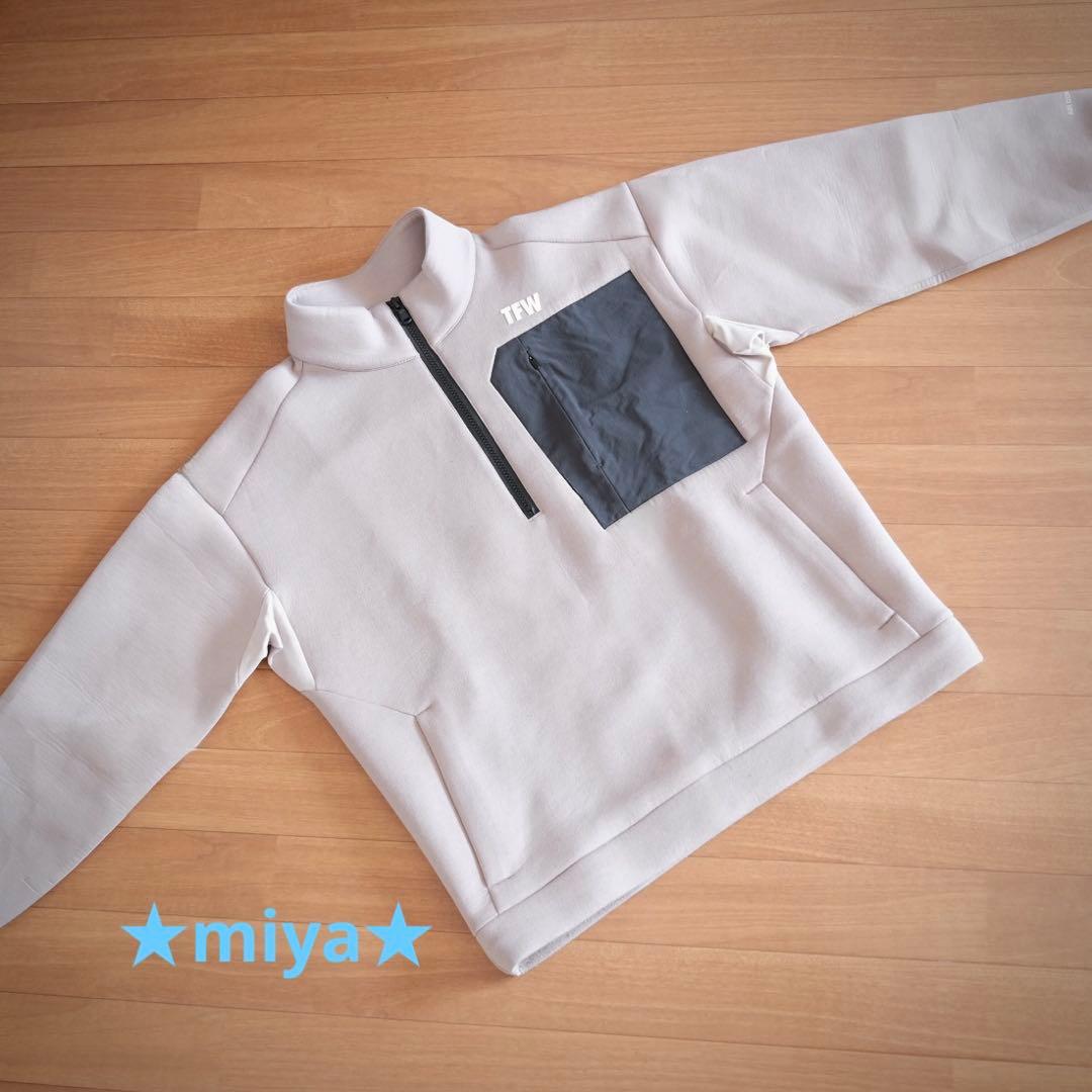 【定価3.7万】TFW49 / HALF ZIP SWEAT ゴルフ スウェット