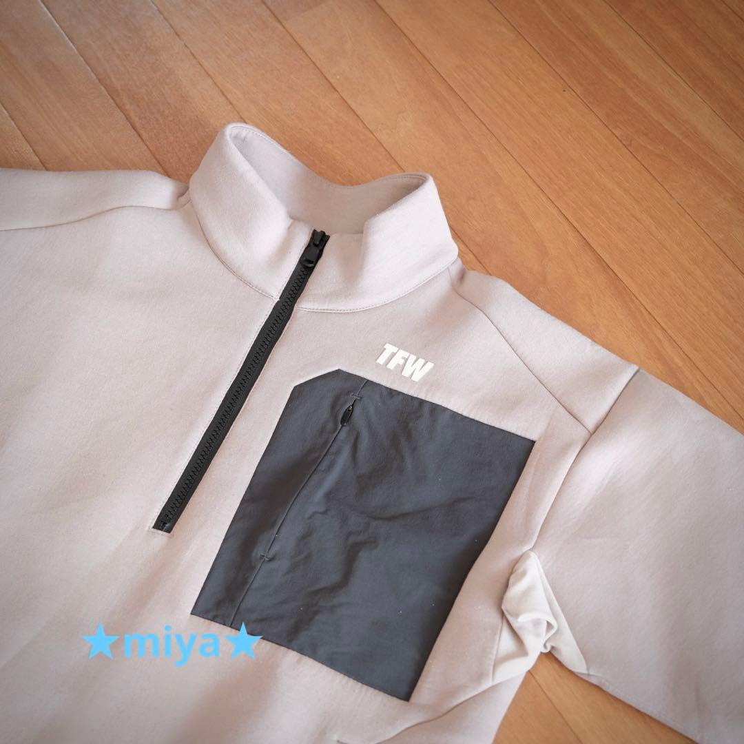 【定価3.7万】TFW49 / HALF ZIP SWEAT ゴルフ スウェット