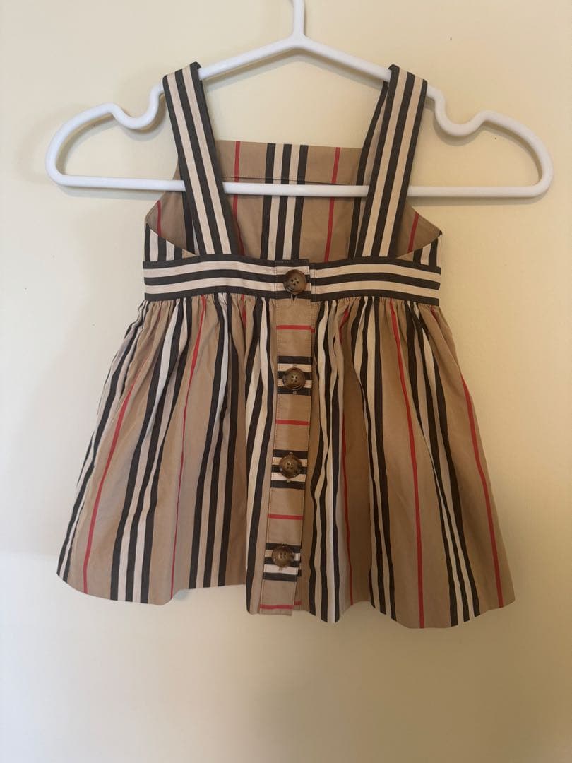 BURBERRY アイコンストライプ　ワンピース　 18M 86cm