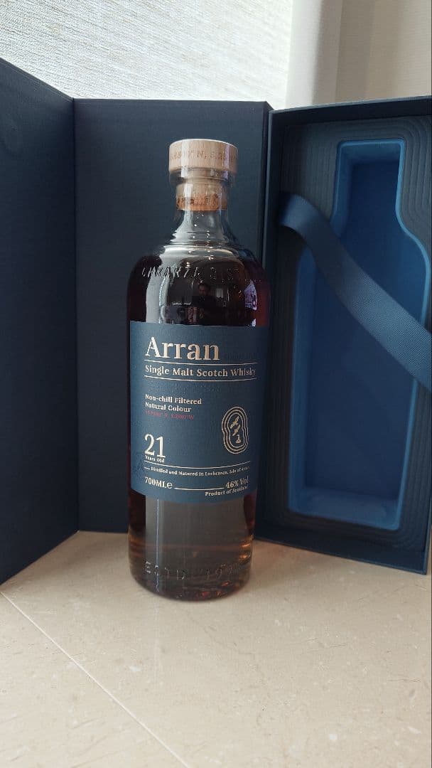 Arran アラン21年 シングルモルトスコッチウイスキー 700ml