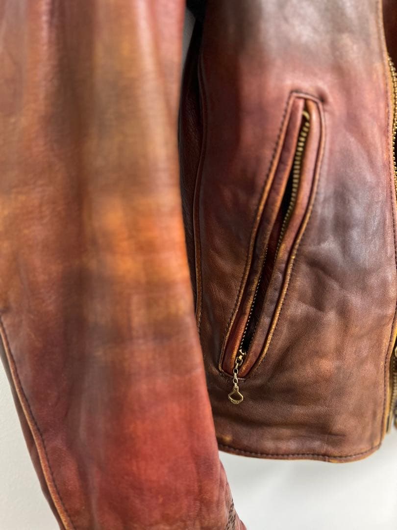 johnbull ジョンブルプライベートラボ ライダース 姫路馬革