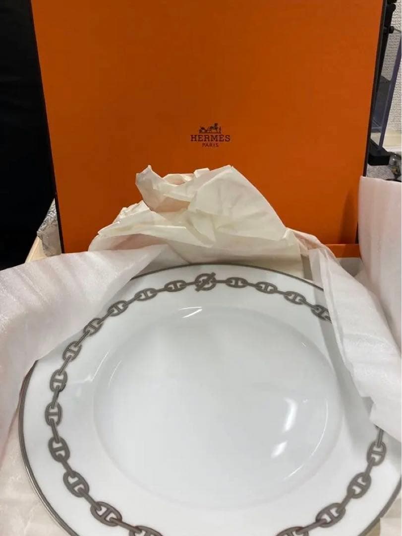HERMES チェーンモチーフ プレート