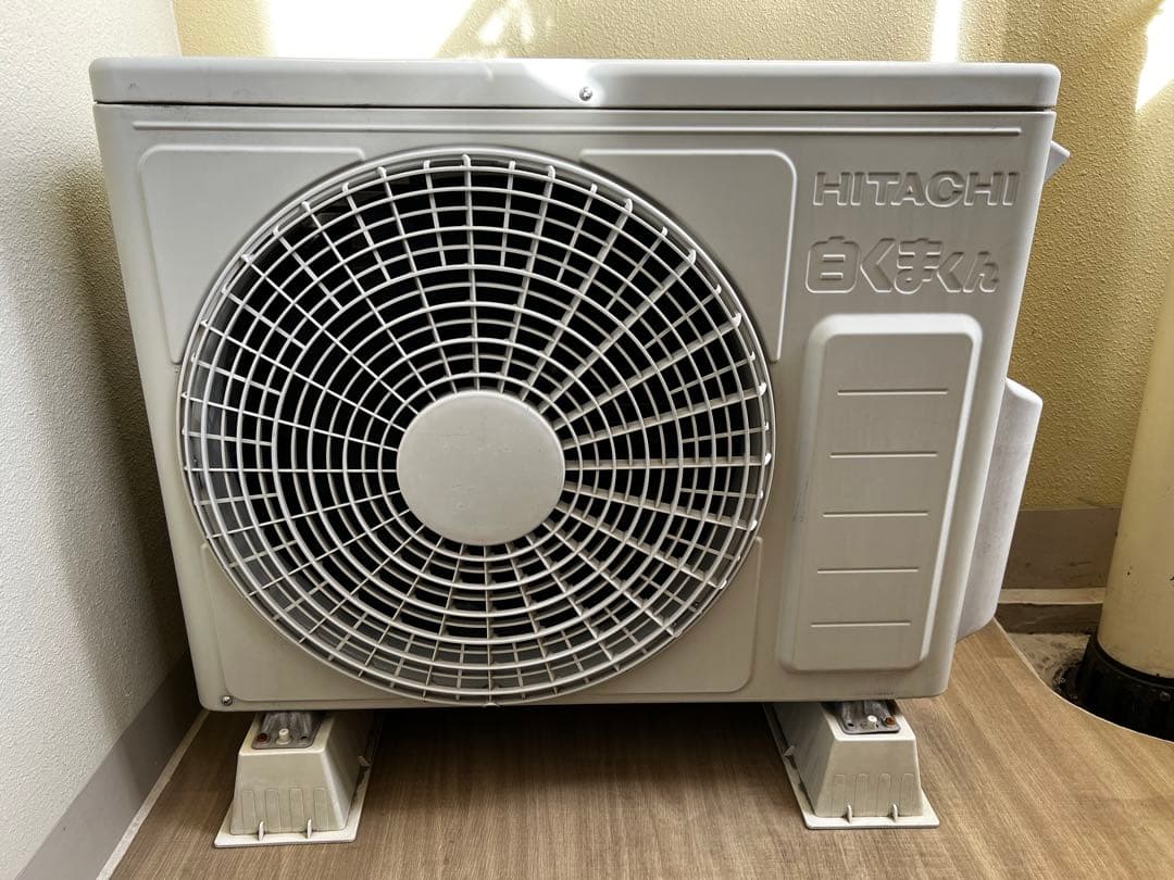 ※送料込み 条件付き0円 2018年製 HITACHI エアコンセット(6畳用)