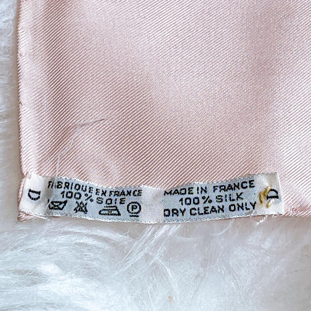 エルメス カレ90 スプリングス シルク100% ピンク　マルチカラー スカーフ