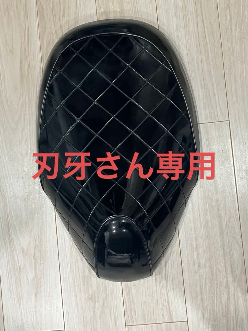 アドレスv50・レッツ4 エナメルシート黒 （刃牙さん専用）