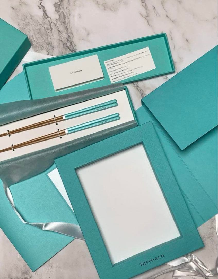 Tiffany & Co. 夫婦箸&フォトフレーム