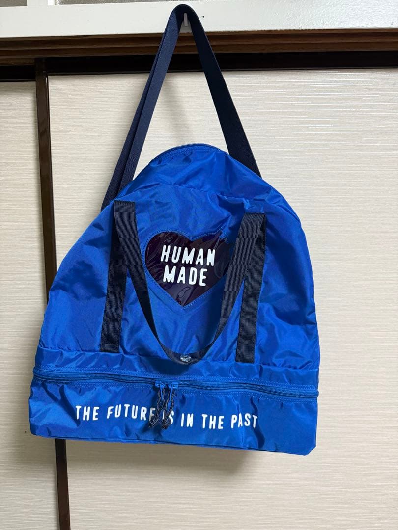 HUMAN MADE ボストンバッグ ブルー