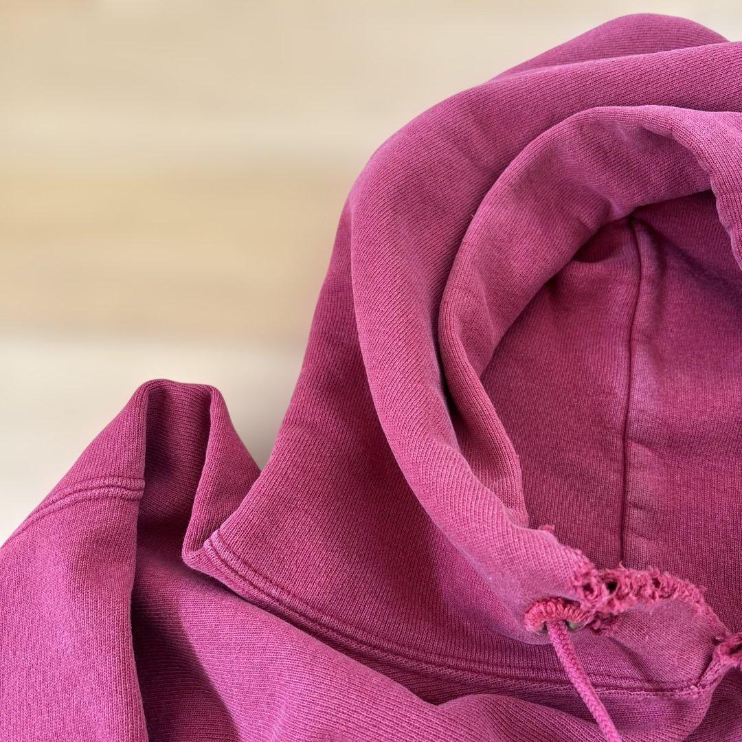 ビンテージ　USA製　チャンピオン　目付きRWパーカーXXL ルビーレッド