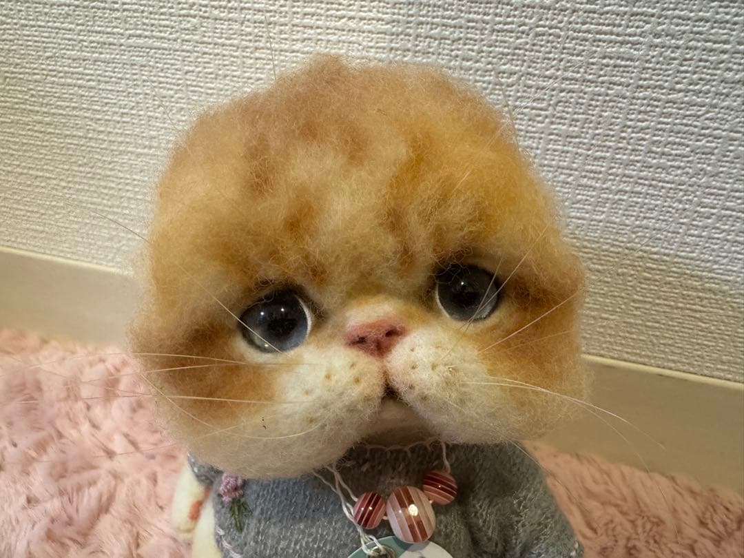 m*u様 海外作家様作　アートドール　エキゾチック　子猫