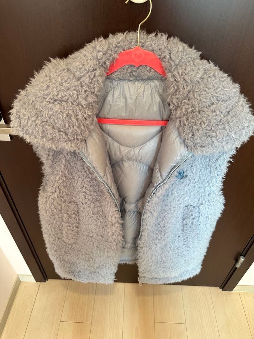 お*】様 ⭐︎美品⭐︎MONCLER モンクレール エコファー リバーシブルダウ