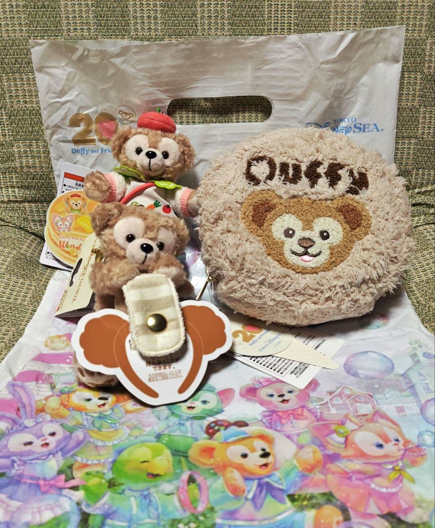 ダッフィー　ジェラートピケコラボポーチ　ワンダフルキッチンぬいバ　完売　★値下げ