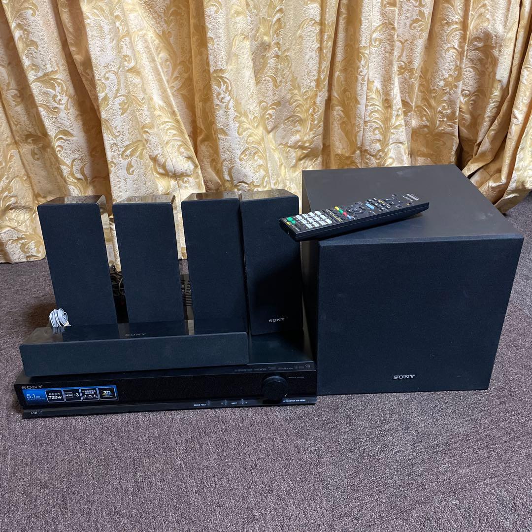 早い者勝ち　SONY 5.1ch ホームシアターシステム STR-KS380