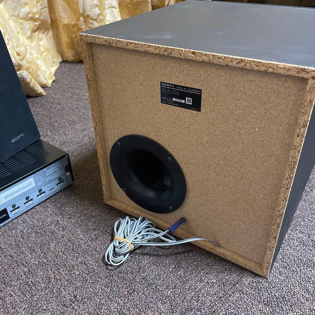 早い者勝ち　SONY 5.1ch ホームシアターシステム STR-KS380