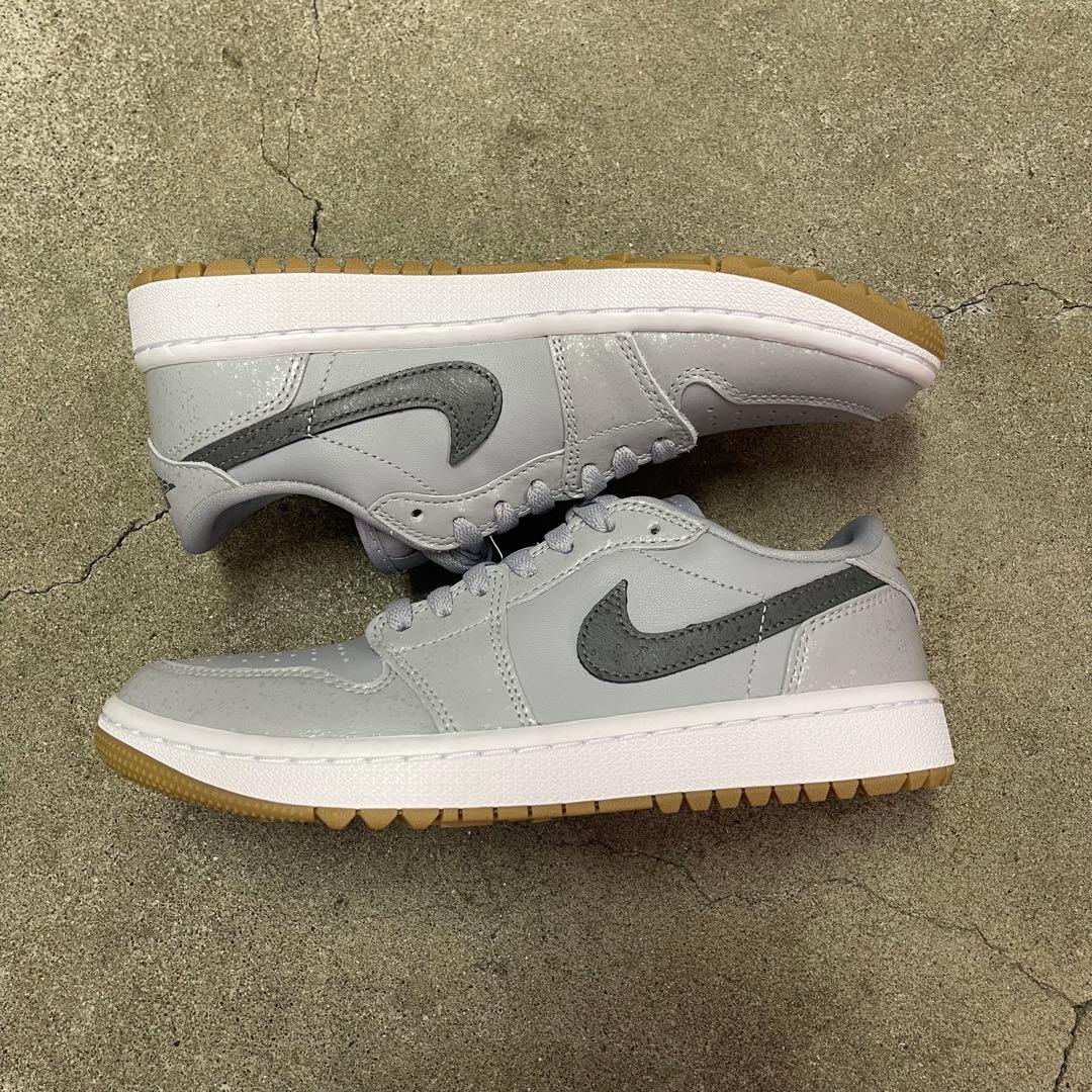 シューズ(女性用) Nike Air Jordan 1 Low Golf Wolf Grey Gum