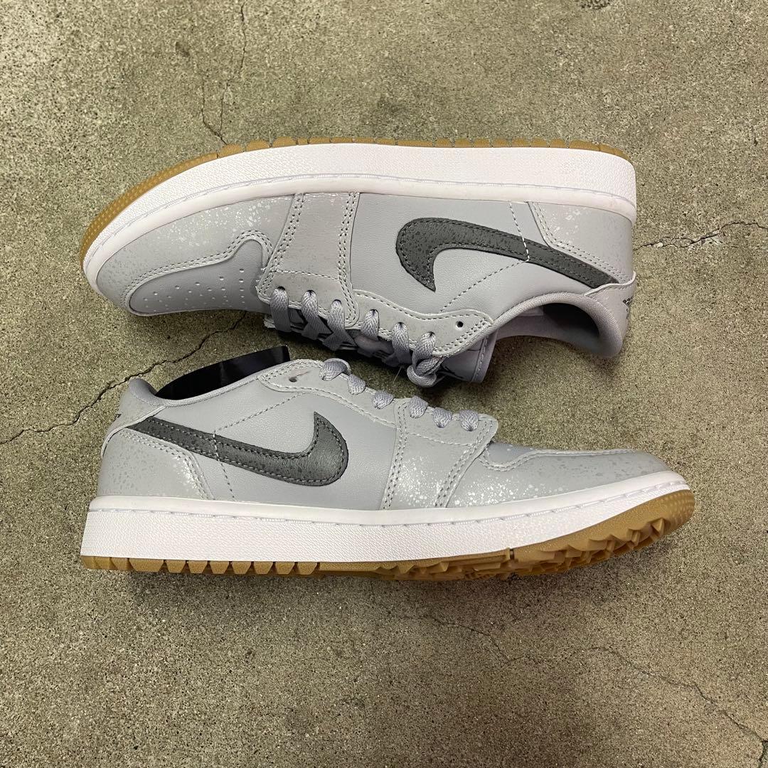 シューズ(女性用) Nike Air Jordan 1 Low Golf Wolf Grey Gum