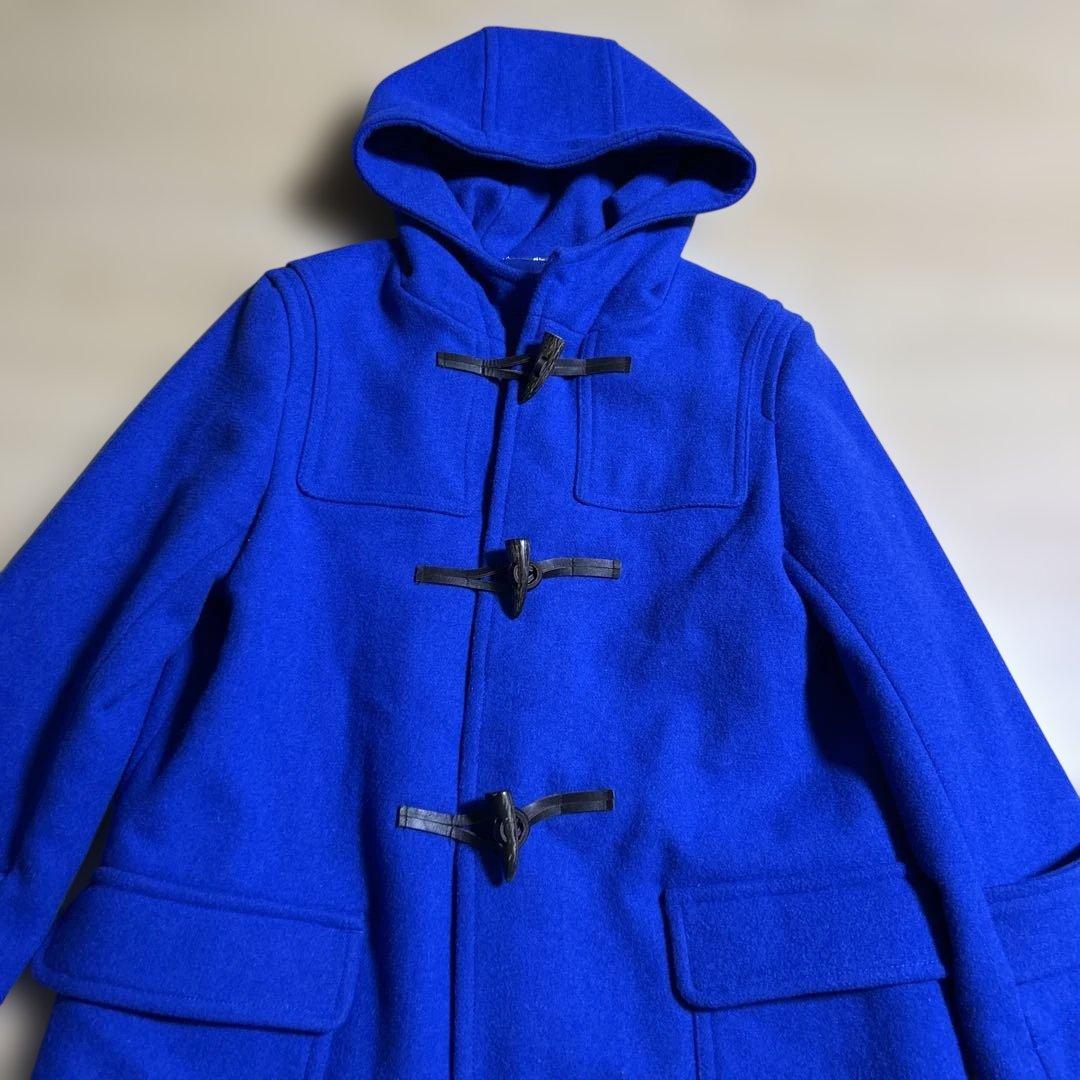 美品　ミラオーウェン　ロイヤルブルー　ロング　ダッフルコート　ブルー