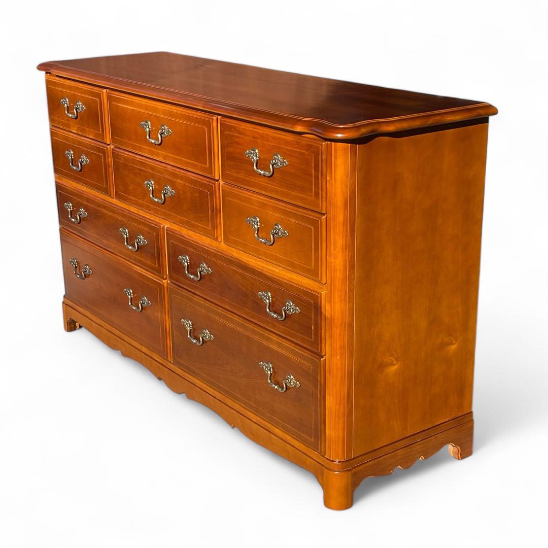 大塚家具 キャビネット サイドボード アンティーク タンス チェスト