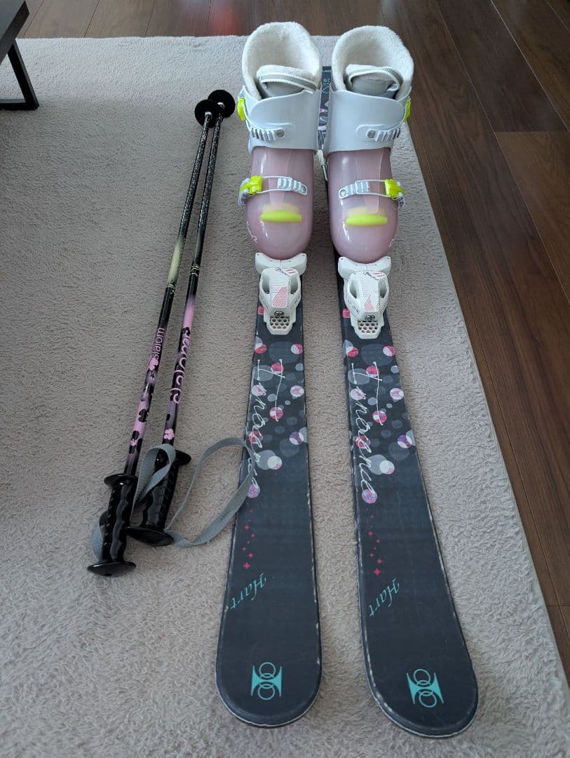 Hart 128 スキーセット　ストック　ブーツ