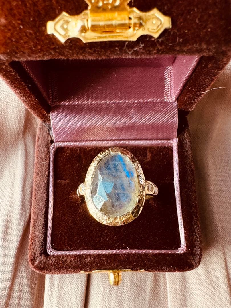 ラブラドライト リング　13号