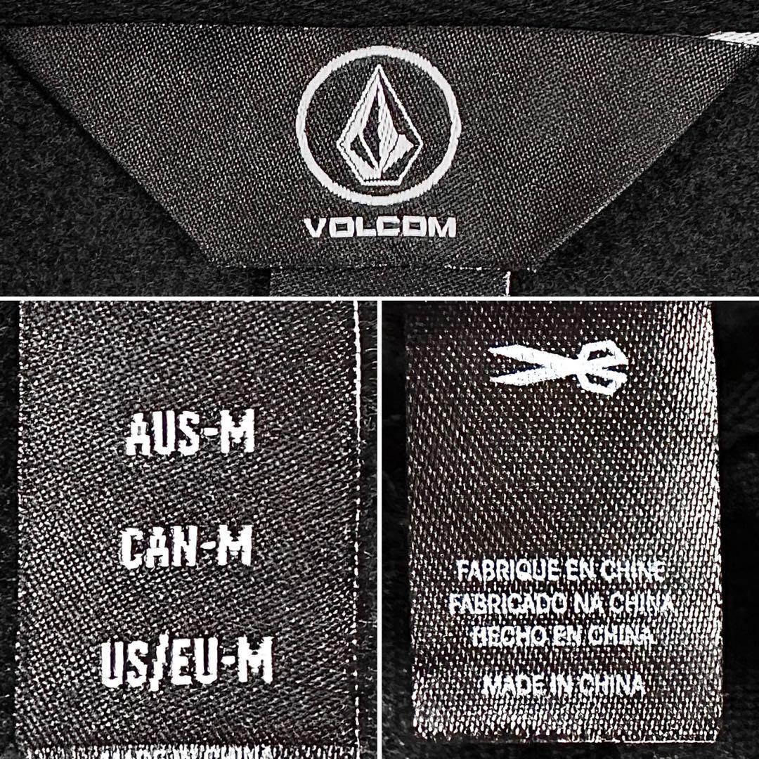 【未使用タグ付き】 VOLCOM スノーボードウェア 裏起毛ハーフジップフリース