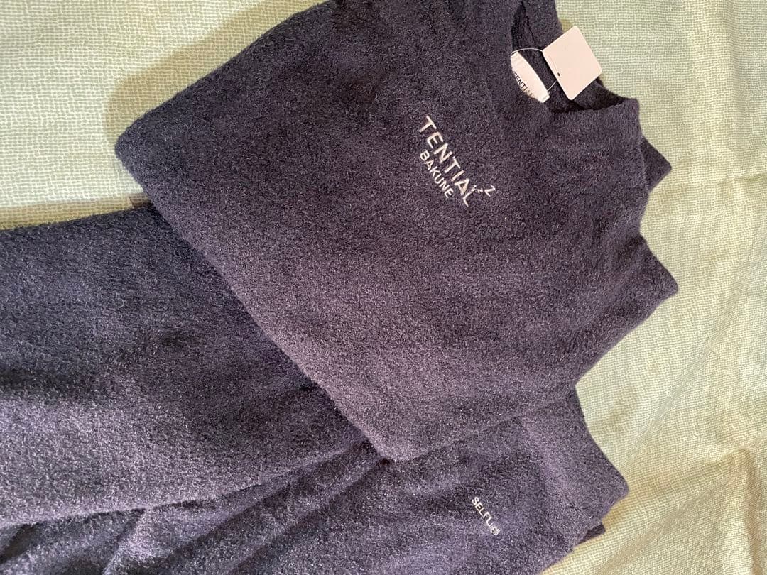 [TENTIAL] BAKUNE スウェット 上下セット ネイビー