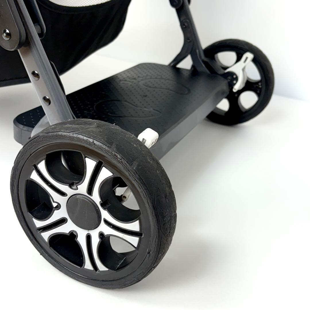 KATOJI カトージ 2人乗りベビーカー 二人でゴー　ネイビー