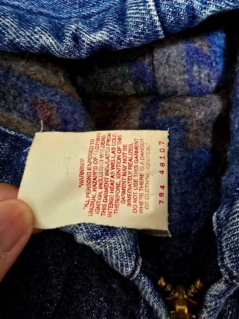 Carhartt アクティブジャケット JB848 USA デトロイト