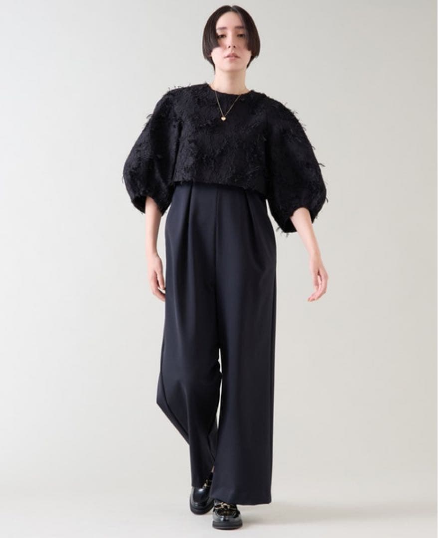 martinique ジャガードコンビオールインワン