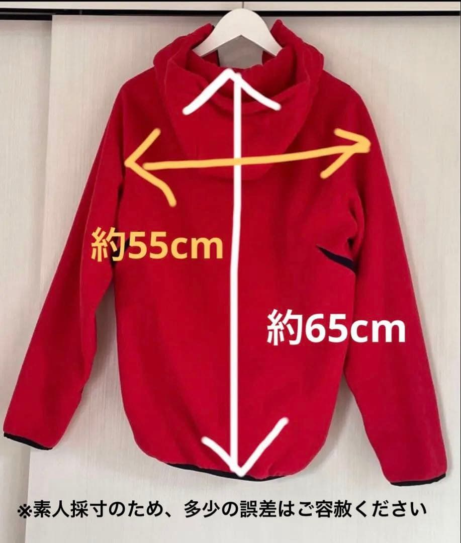 カープ×デサント　フリースパーカー