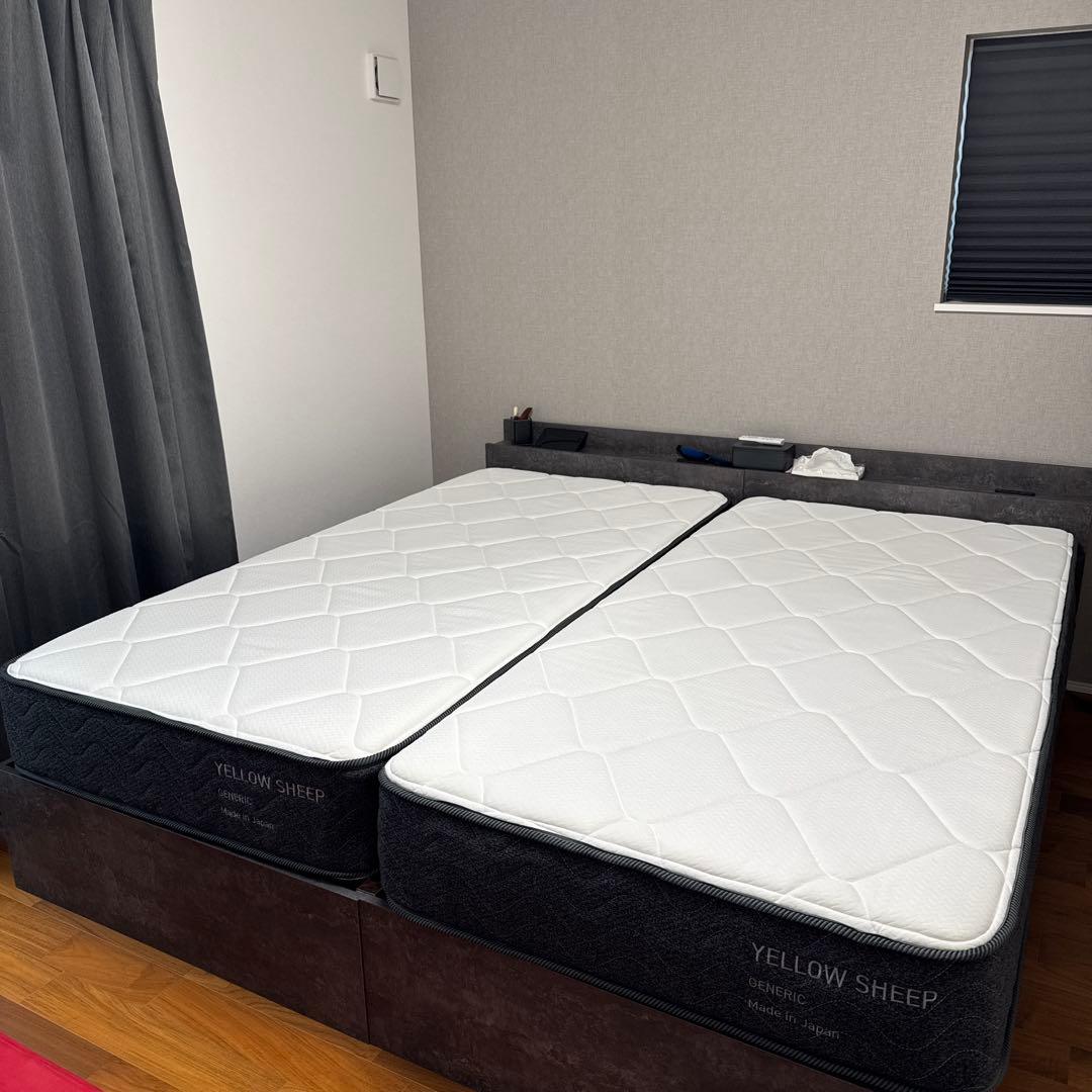 【美品】Yellow Sheep（イエローシープ）マットレス / シングルサイズ