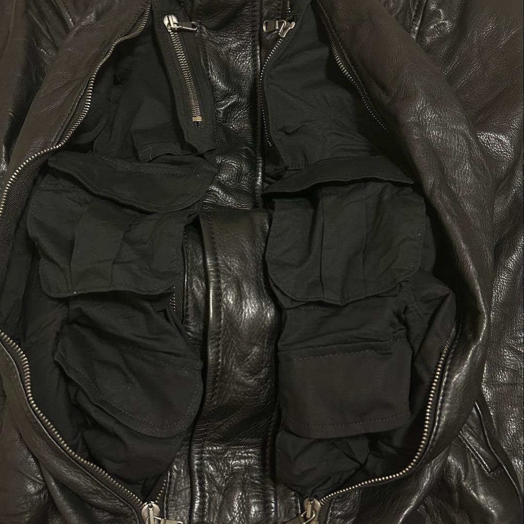 聡*史様 12AW junhashimoto Zip Flight Jacket