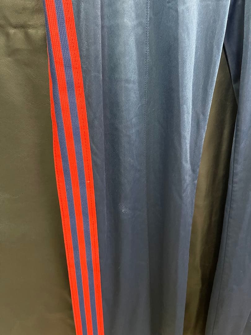 USA製 adidas ATP ネイビー×レッド　トラックパンツ M 刺繍ロゴ