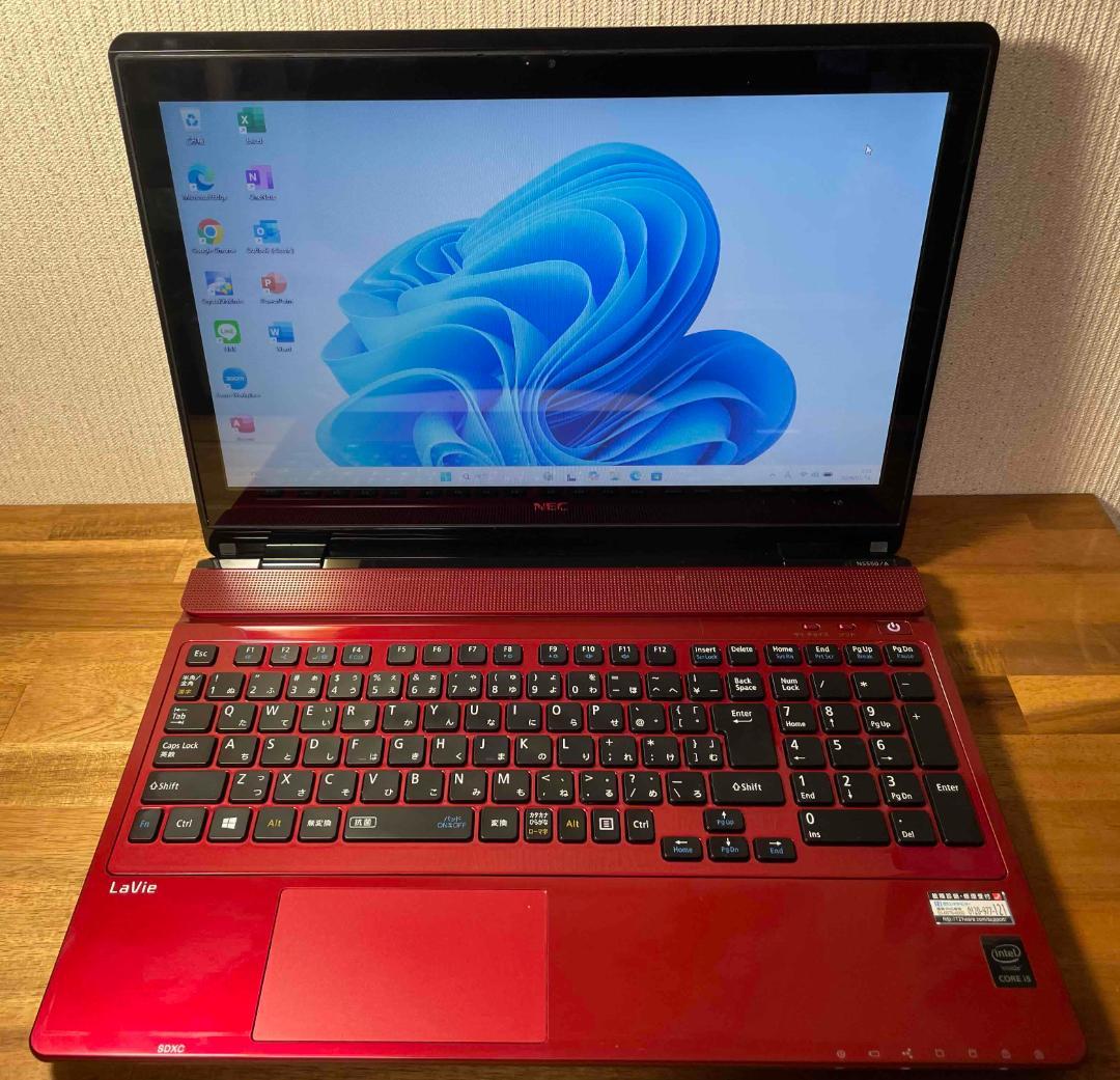 Win11 Office i5搭載 LaVie メモリ8GB SSD240GB
