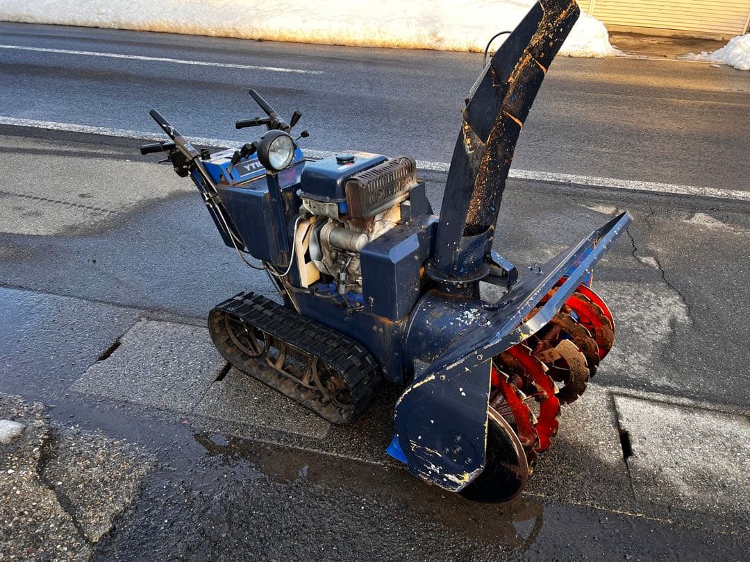 ヤマハ YT1080ED 除雪機 現状渡し 動作確認済み