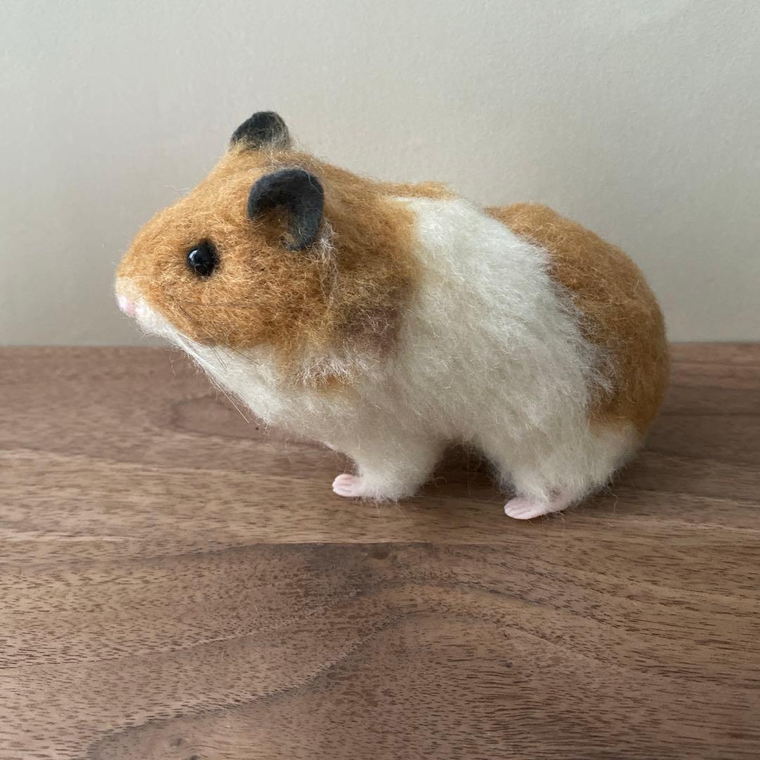 【羊毛フェルト】ハムスター★オーダー（とら）