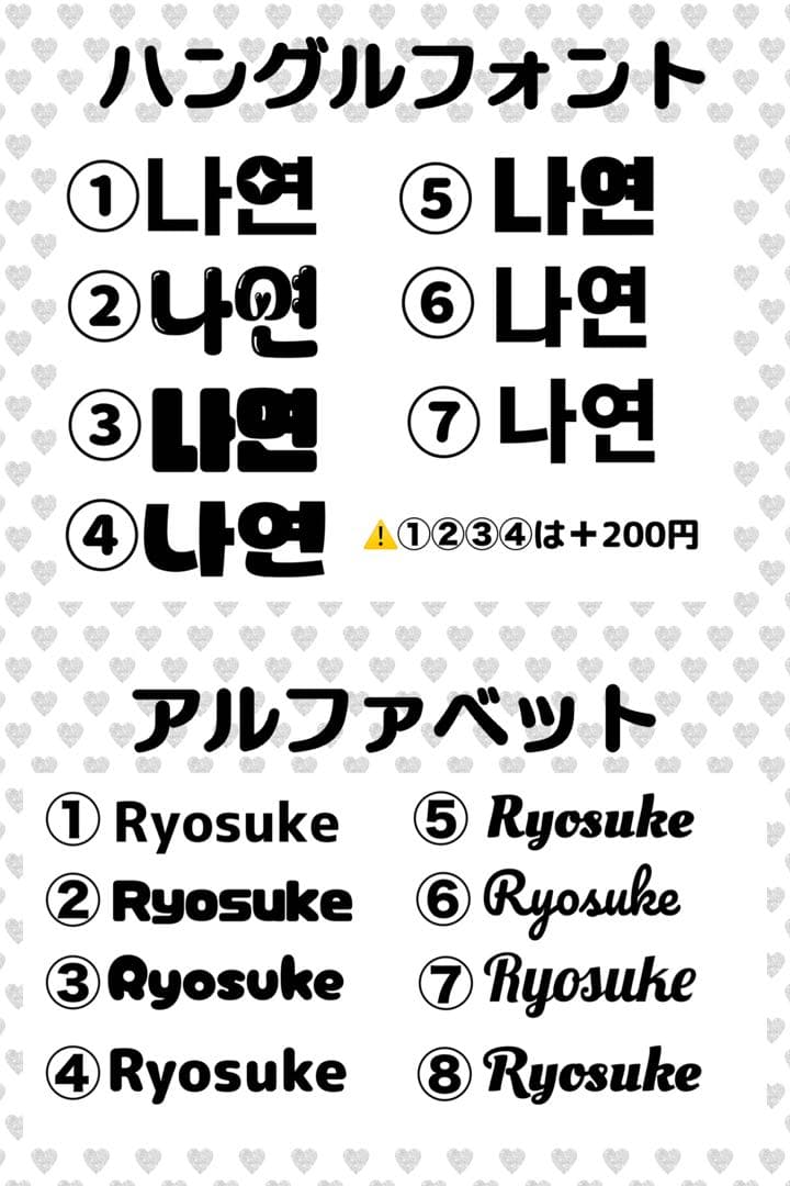 m様　うちわ　文字　オーダー　パネル　ネームボード　ハングル