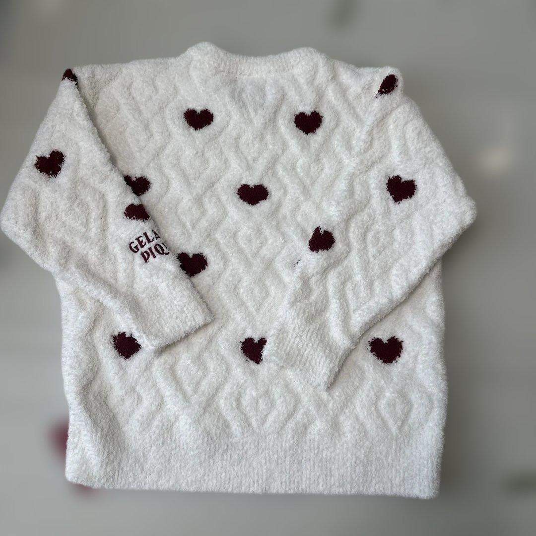 gelato pique ジェラートピケ ハートアラン 上下セット【未使用】