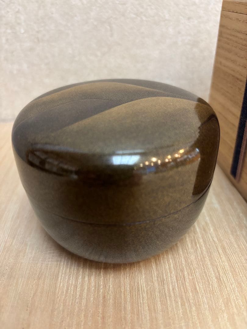 平棗　遠山蒔絵　内銀　光入作