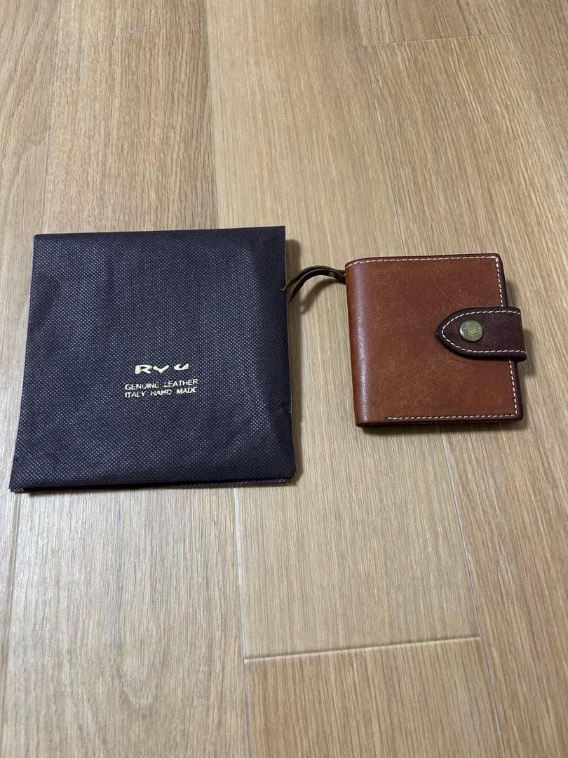 T*O様 RYU レザー二つ折り財布 ブラウン