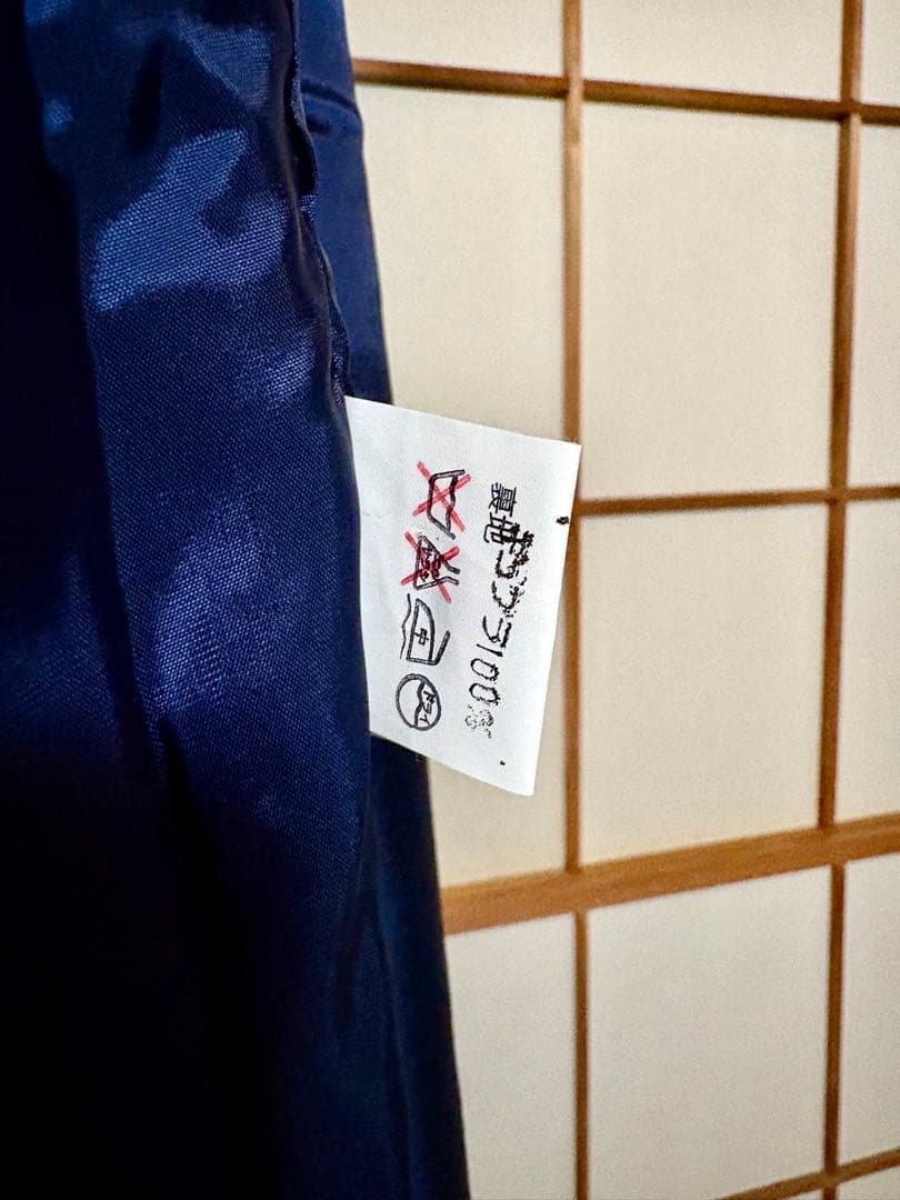 【美品】坂東京子 藍染め Lサイズ ワンピース