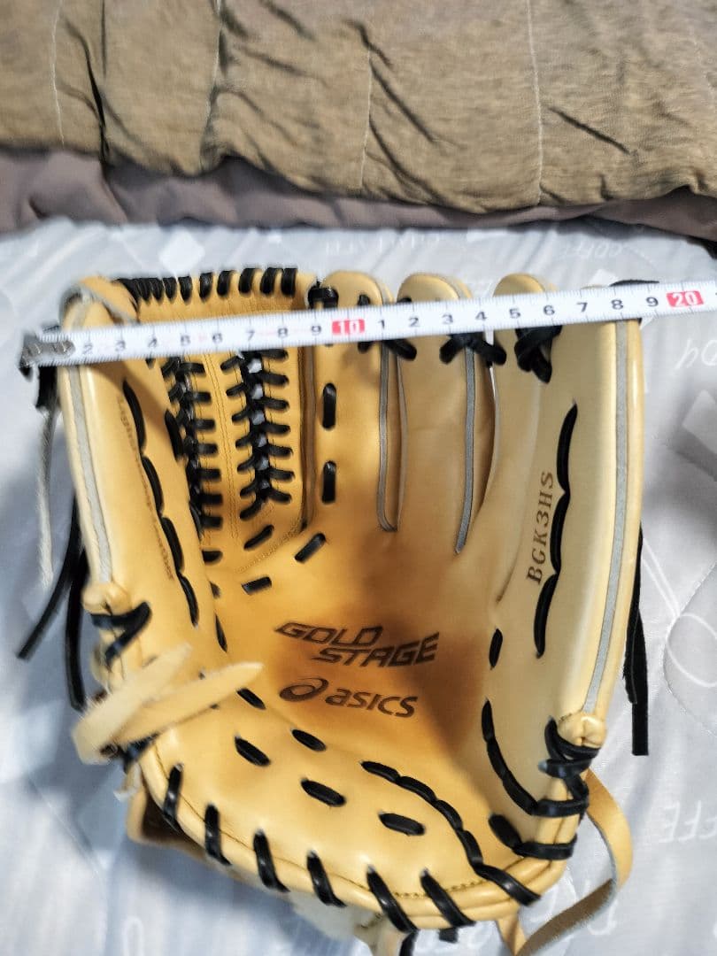 asics GOLD STAGE 硬式グローブ 内野手用 美品 未使用