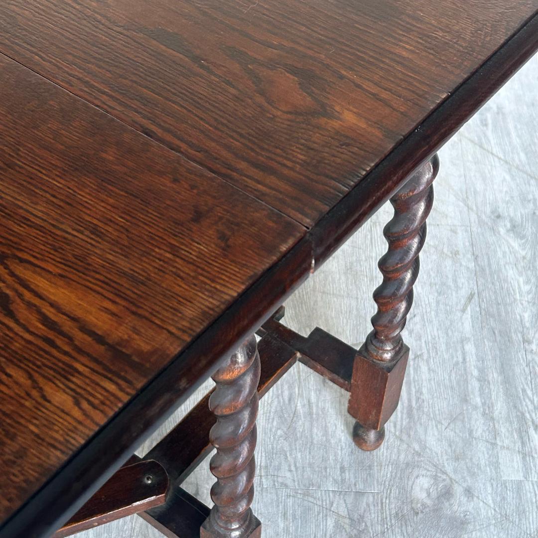 アンティーク 家具 ゲートレッグテーブル 1930年頃 イギリス 英国 381A