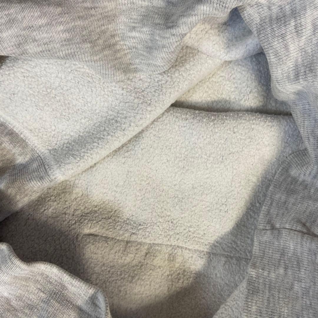 90s Champion リバースウィーブ 目無し パーカー グレー 刺繍タグ