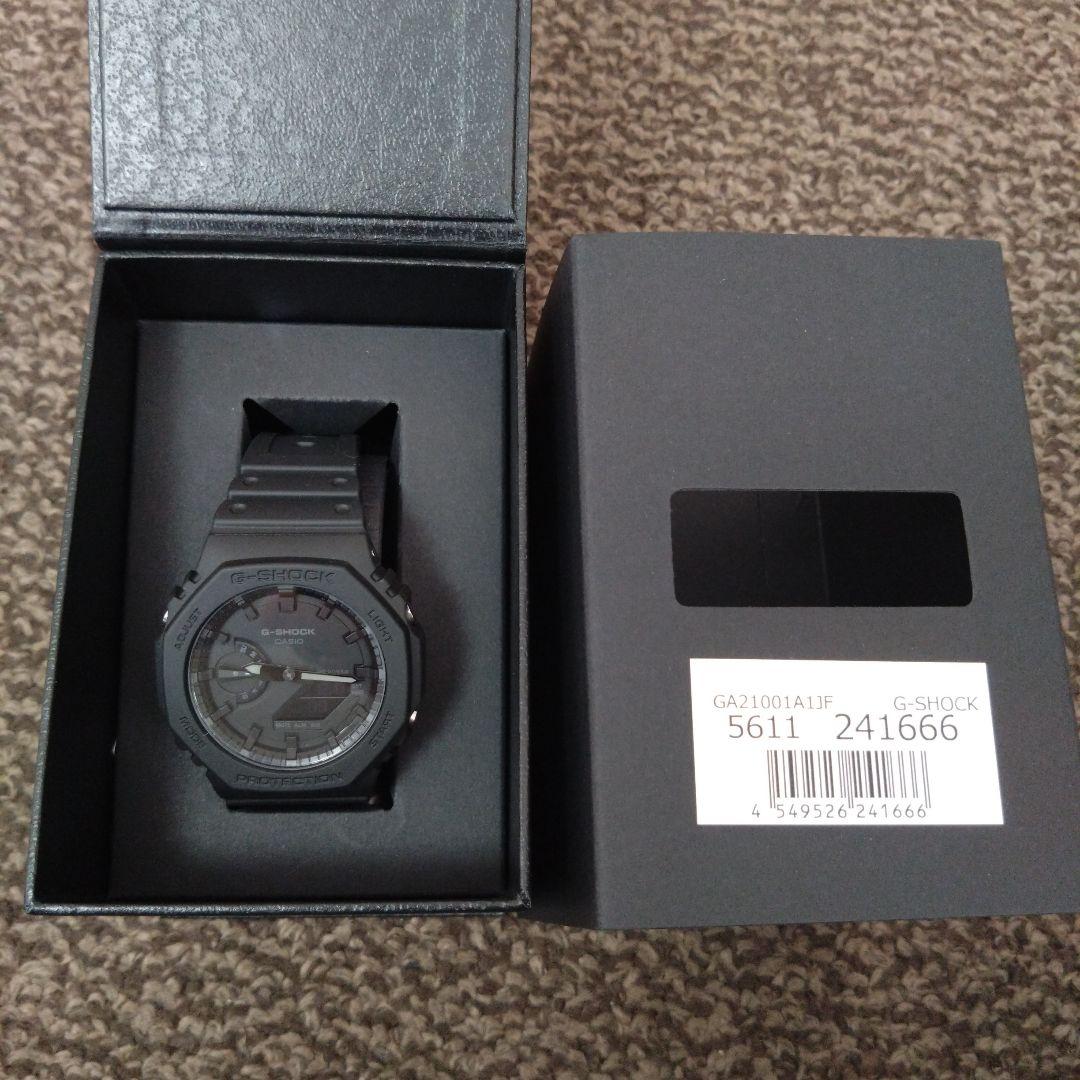 【新品保管品】G-SHOCK Gショック GA-2100-1A1JF デジアナ