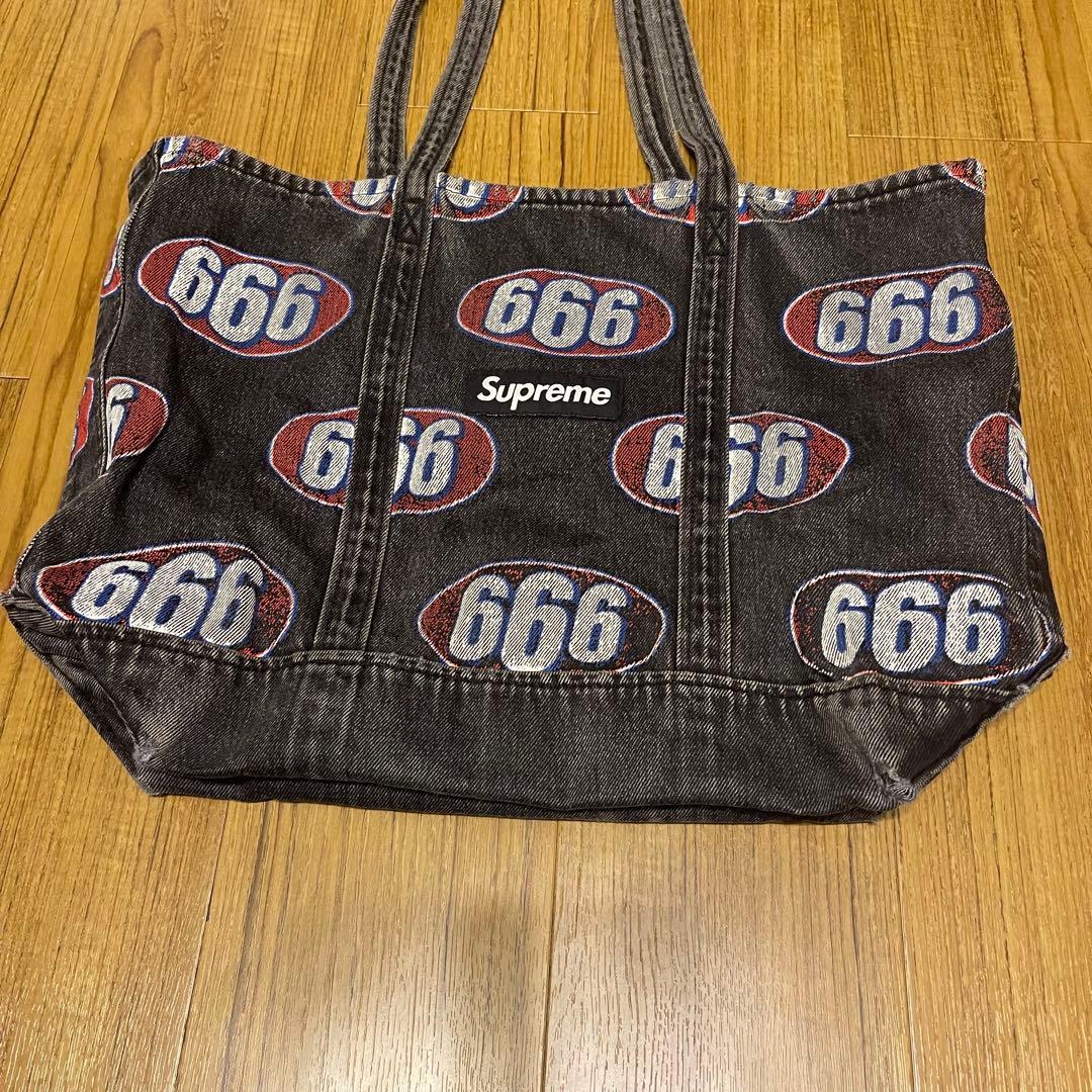 シュプリームSupreme 666 Denim Toteトートバッグ 17SS