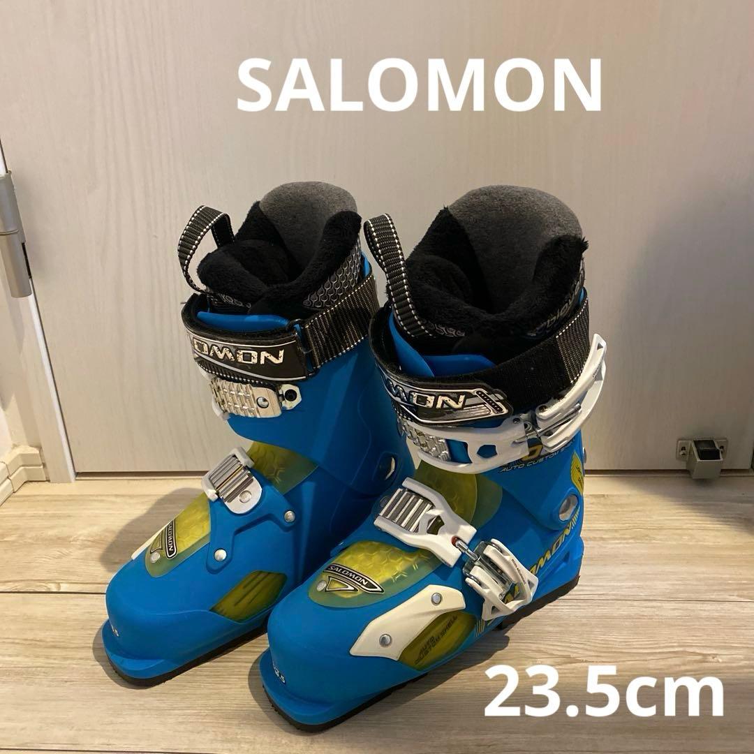 【23.5cm】 SALOMONサロモン スキーブーツ ジュニア　レディース